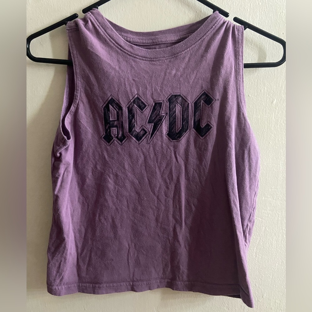 Purple ACDC Tank 💜